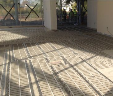 Electric Underfloor Heating Installation Service Rayotec - Under Tile Mat System